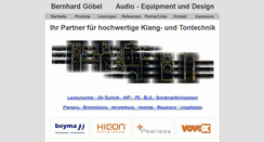 Desktop Screenshot of bernhard-goebel.de